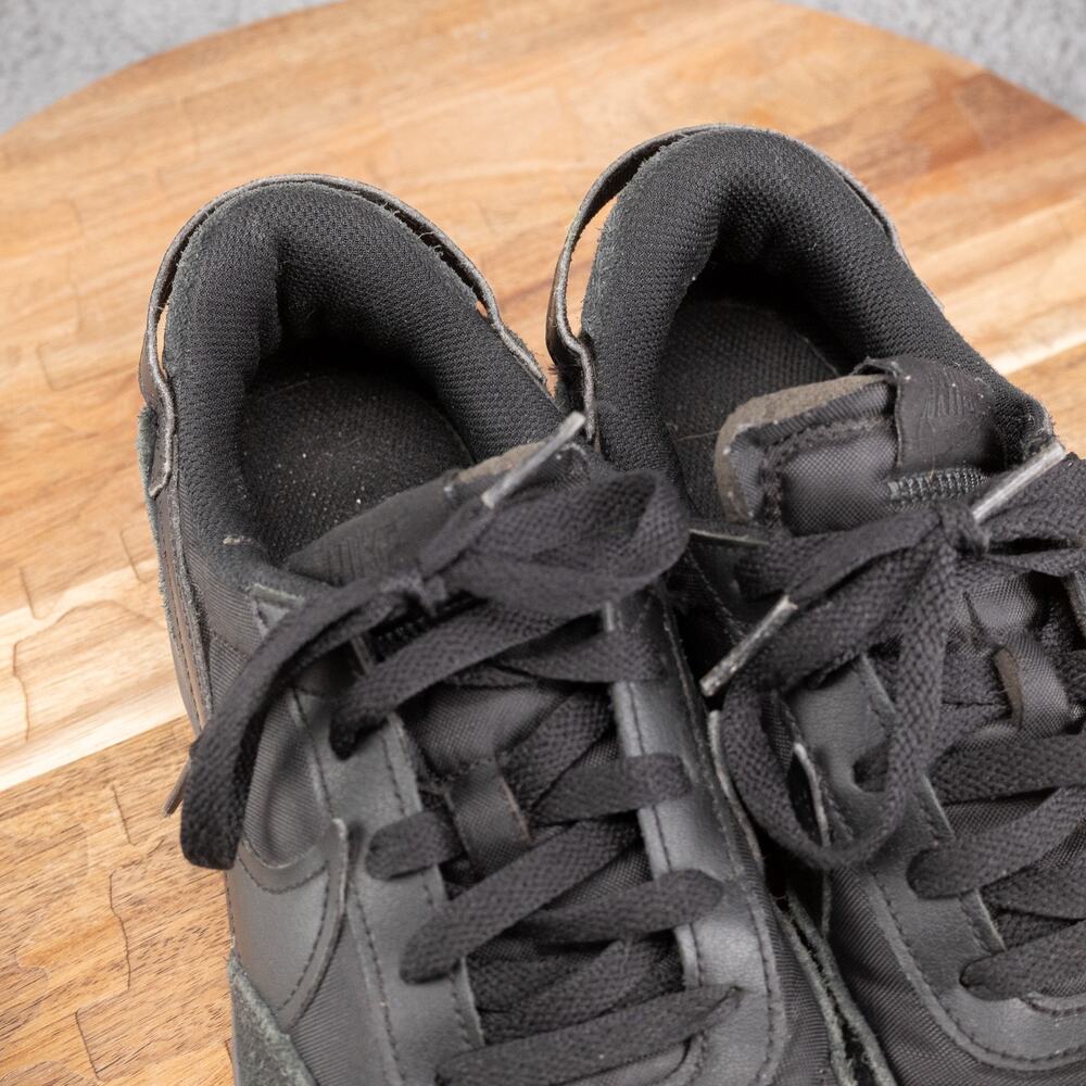 Nike Waffle Debut Triple Black Athletc Shoes Mens 6.5 Wmns 8 Sneakers DH9522-002 - Picture 7 of 8